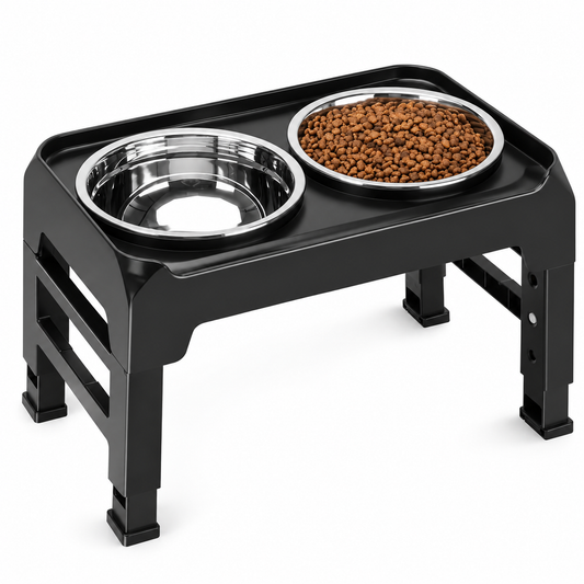 Soporte Elevado para Comedero de Mascotas
